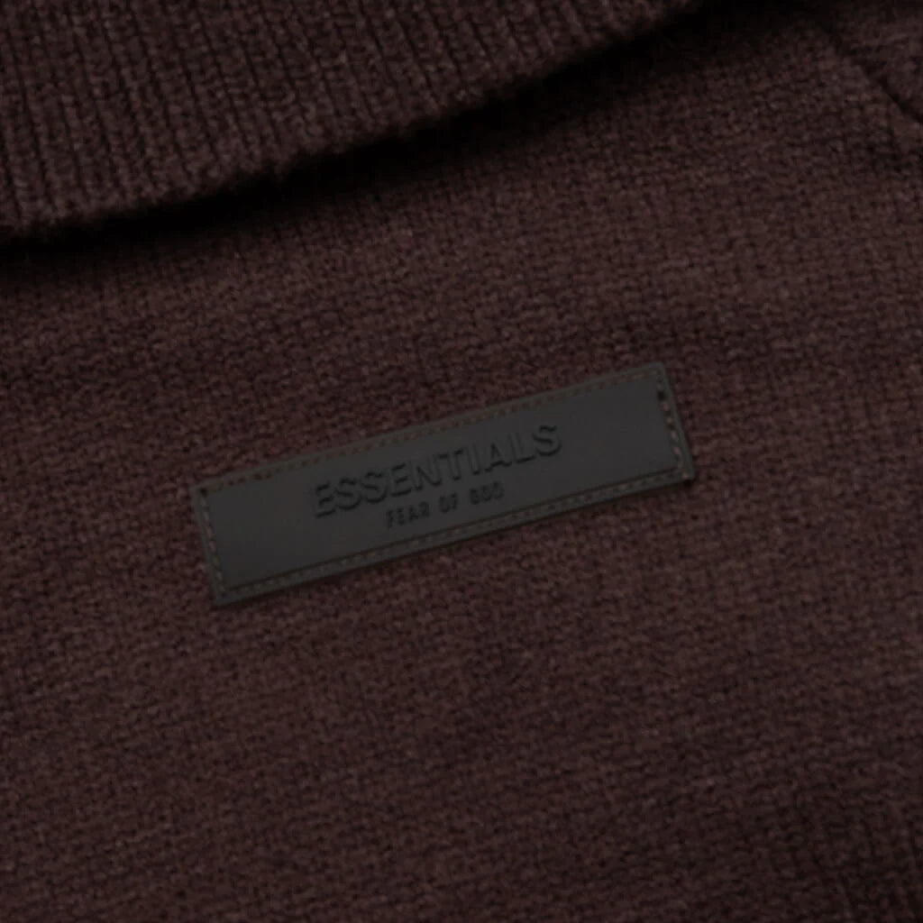 Knit Turtleneck Plum