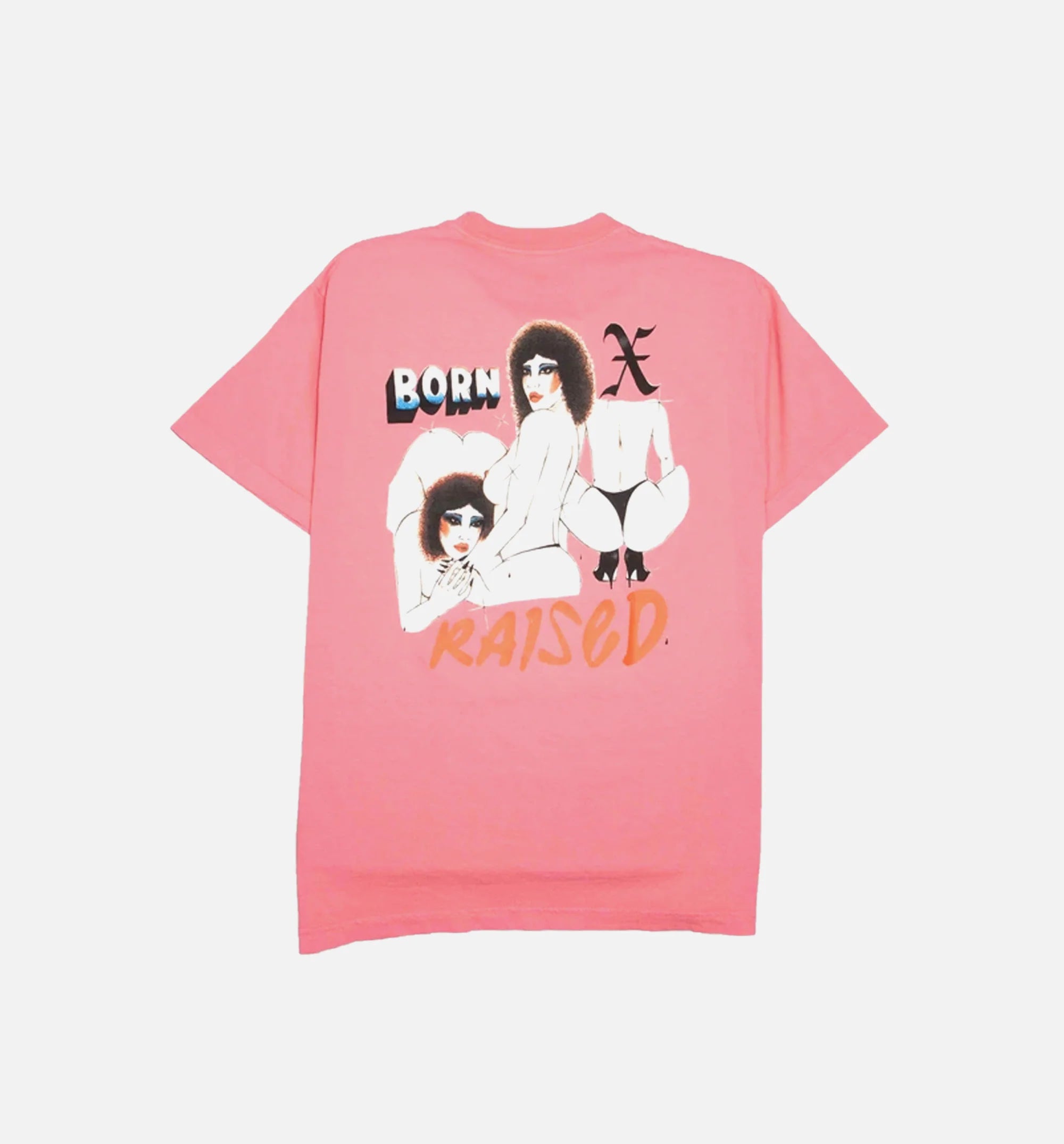 Aqua Net Tee Mens T Shirt Pink