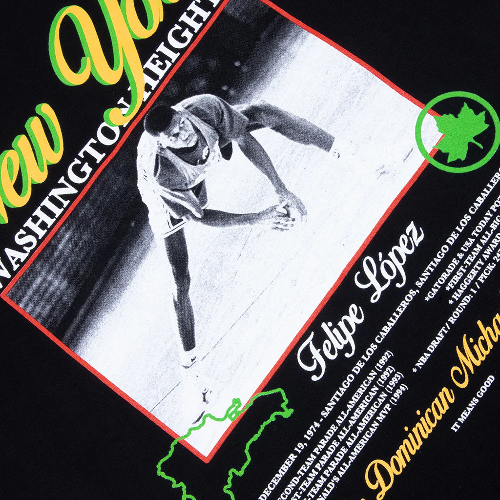 Felipe Lopez S S Tee Black