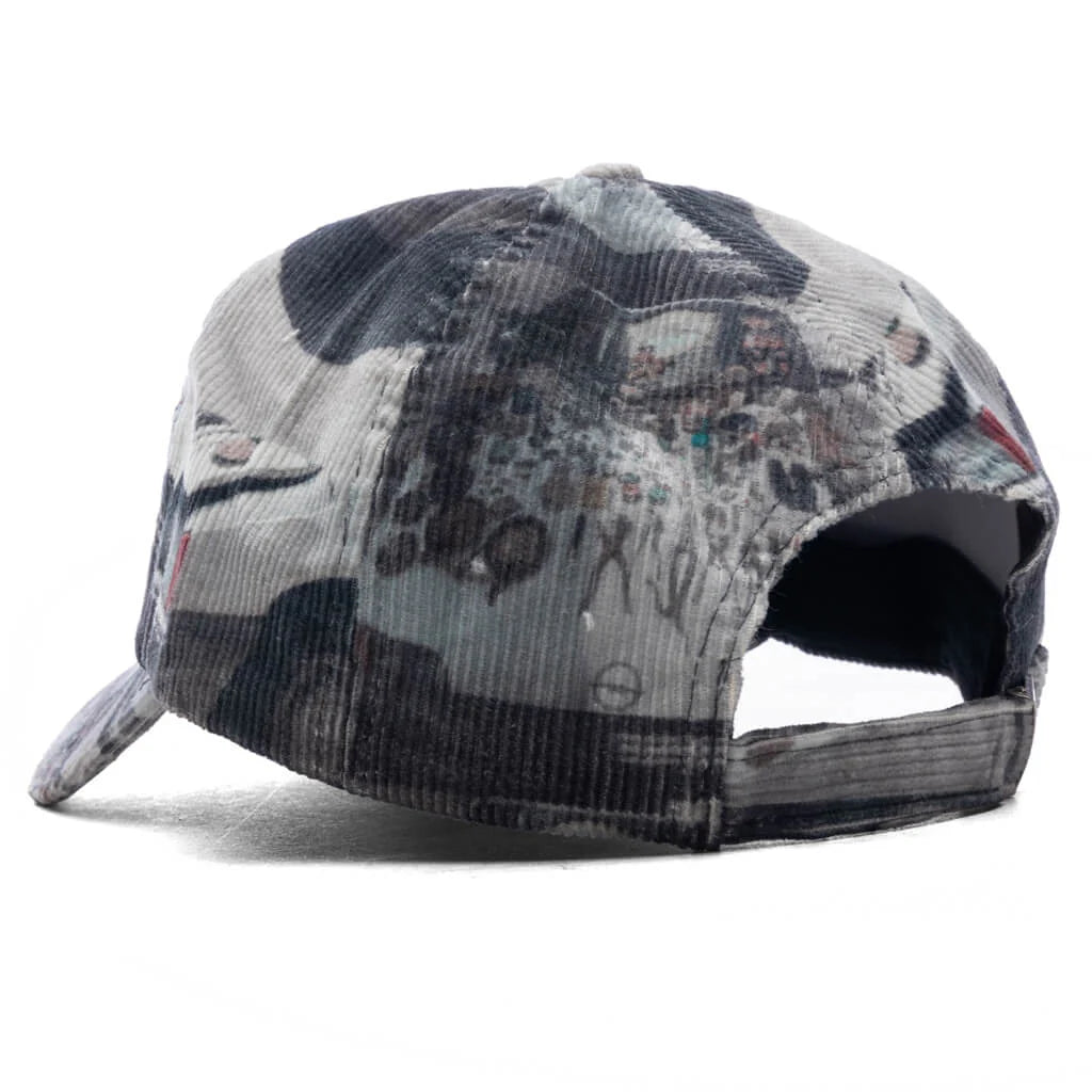 Yard Sale 6 Panel Cap Printed Corduroy