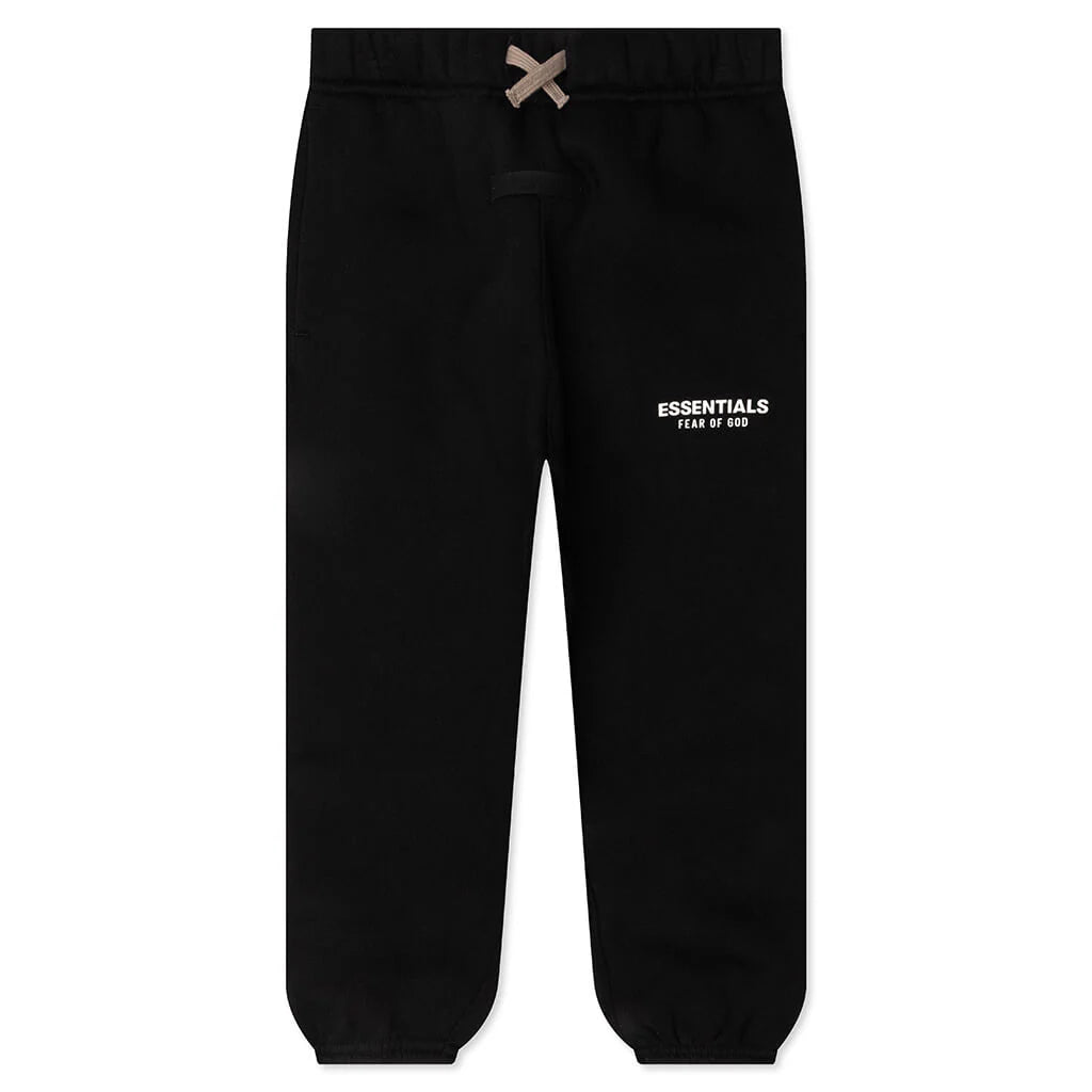 Kids Fleece Essential Sweatpant Black