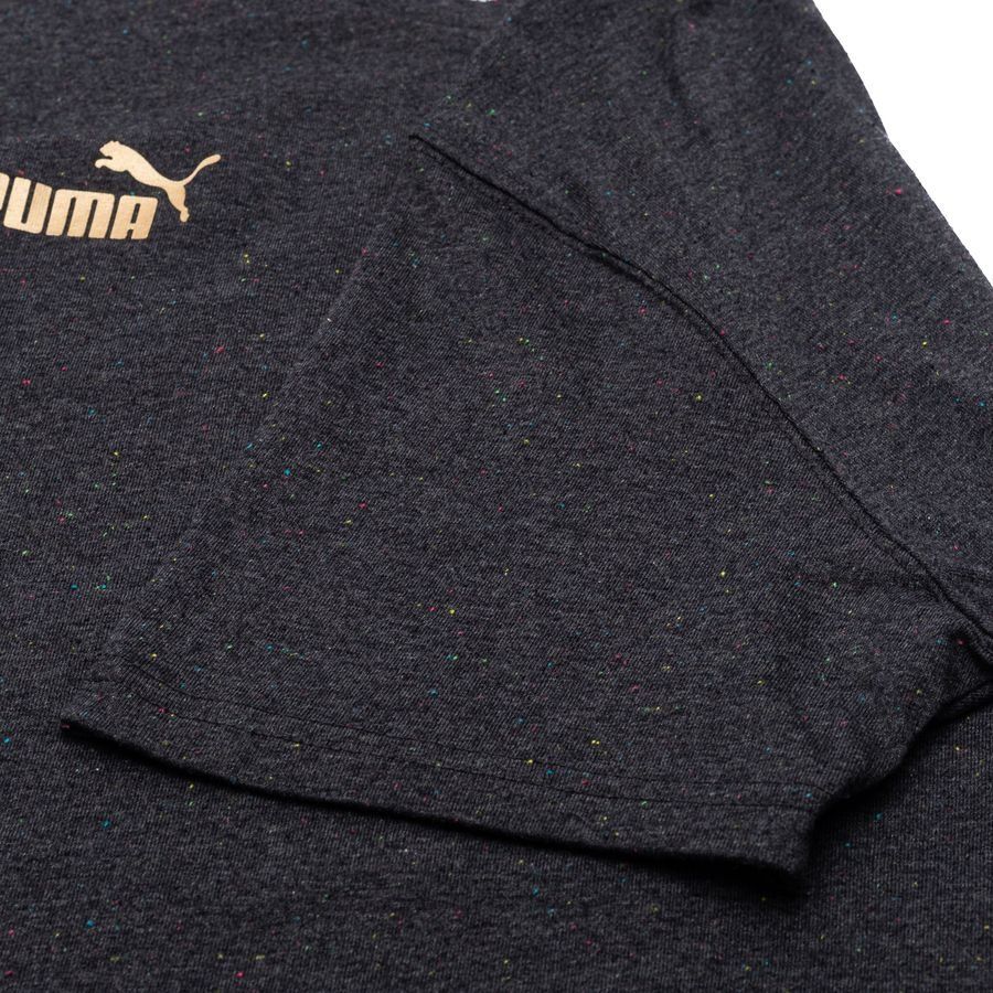 PUMA Italy FTBL Culture Tee Dark Grey Heather Gold