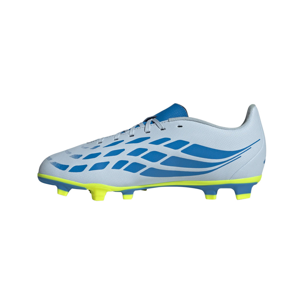adidas Predator Club FG MG Firm Ground Multi Ground Youth Soccer Cleats Sky Blue Yellow