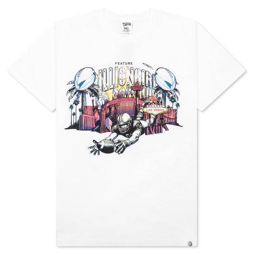 Feature x Billionaire Boys Club Touchdown Short Sleeve Tee White