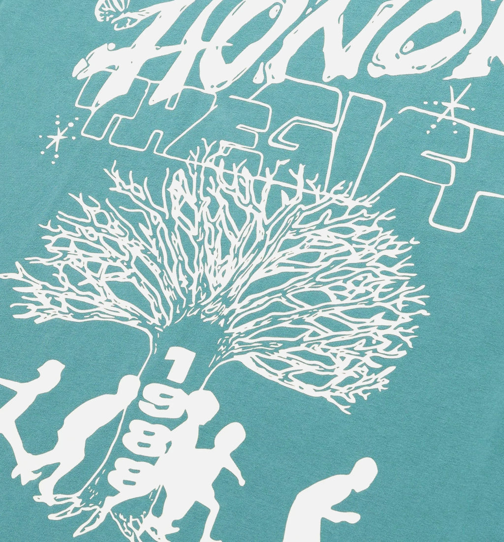 Family Tree Mens Short Sleeve Shirt Green