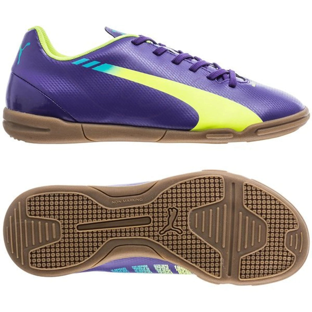 PUMA evoSPEED 53 IT JR Purple Yellow