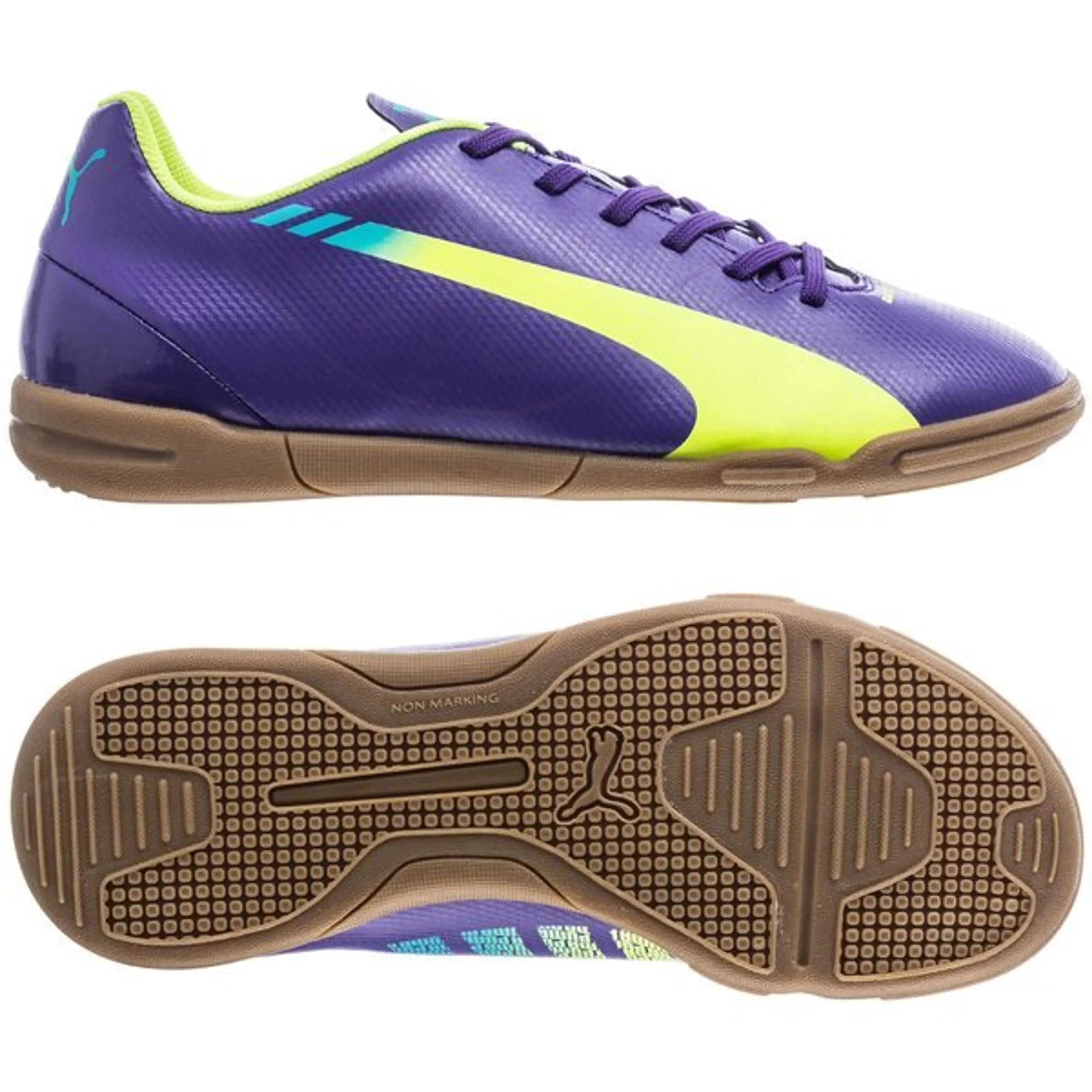 PUMA evoSPEED 53 IT JR Purple Yellow