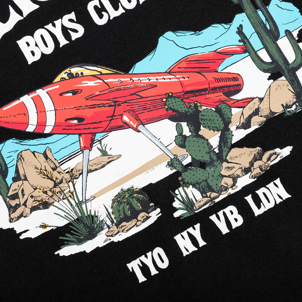 Kids BB Desert Rocket S S Tee Black