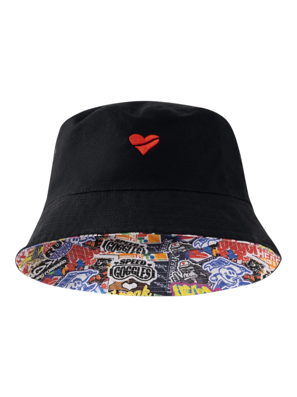Heartbreak Flipped Bucket Hat