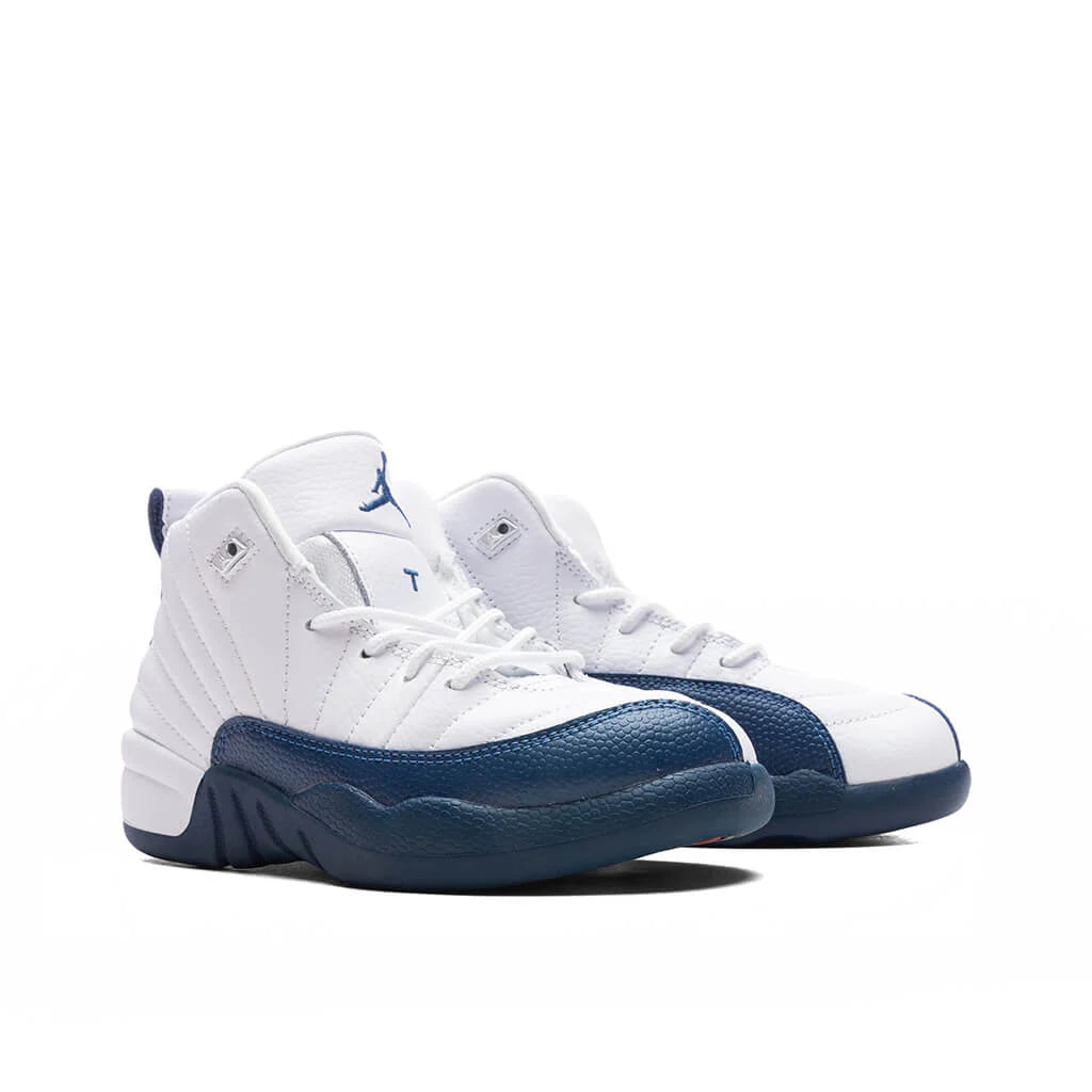 Air Jordan 12 Retro French Blue PS White French Blue Metallic Silver