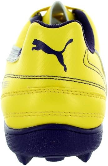 PUMA V511 TT Jr Turf Youth Soccer Cleats Yellow Purple Yellow