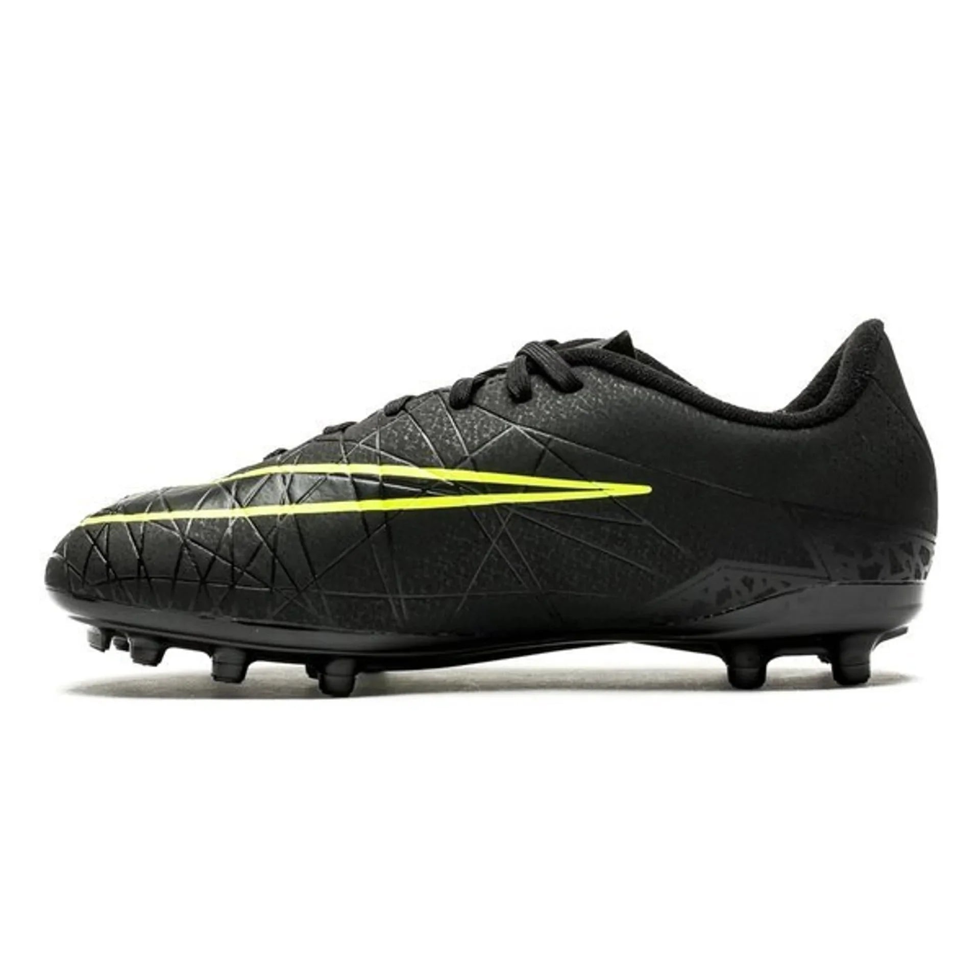 Nike JR Hypervenom Phelon II FG Soccer Cleats Black Volt