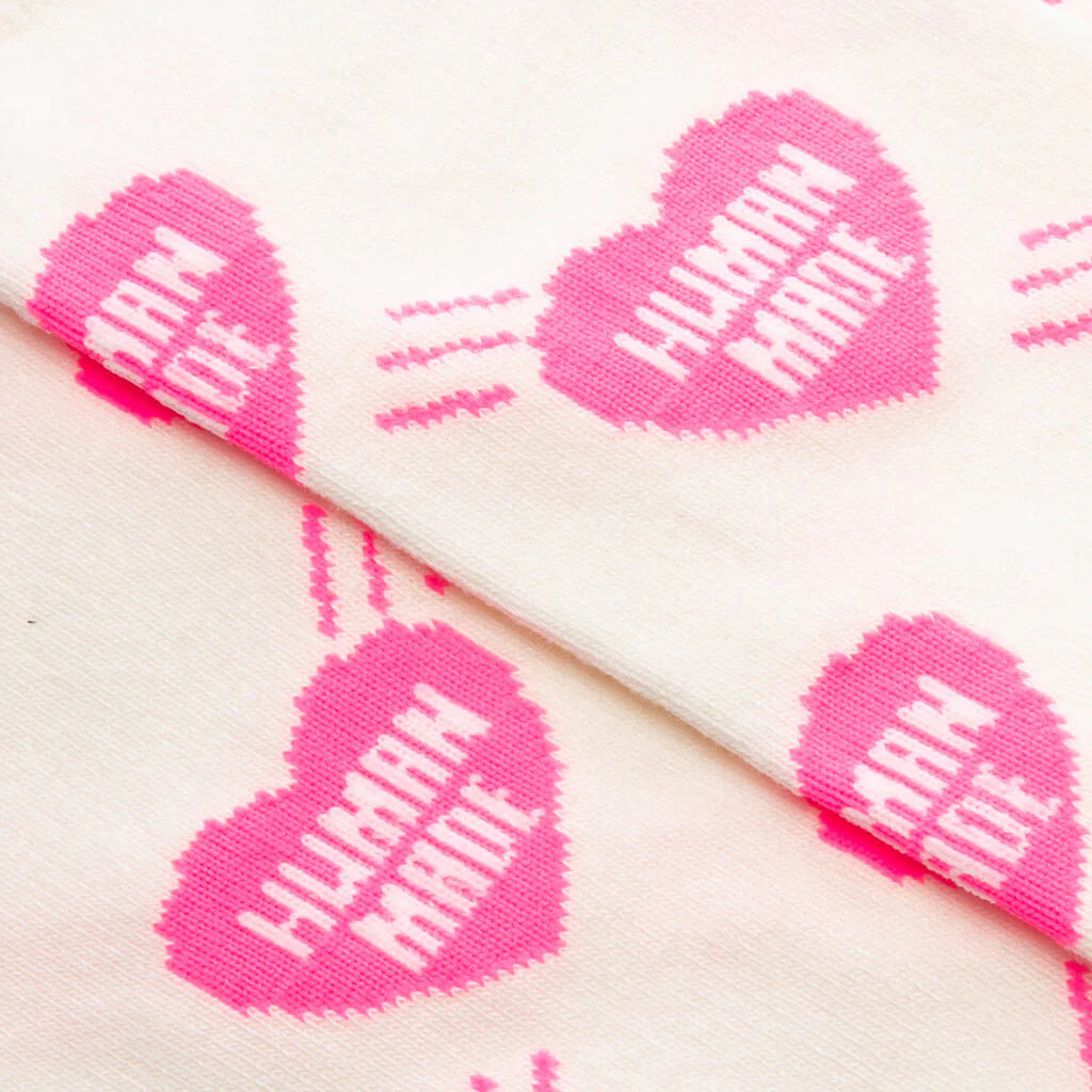Heart Socks Pink