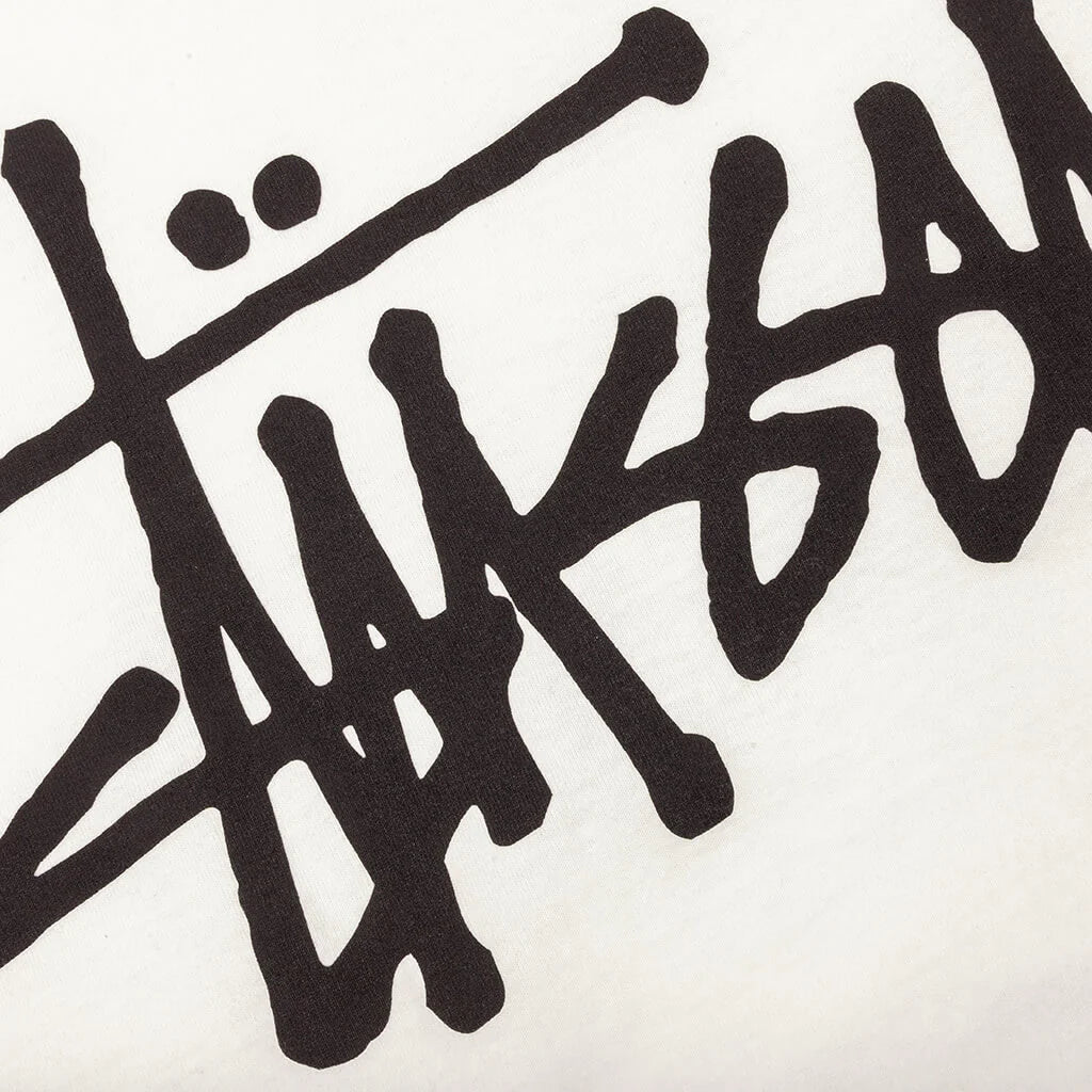 Basic Stussy Pigment Dyed Tee Natural