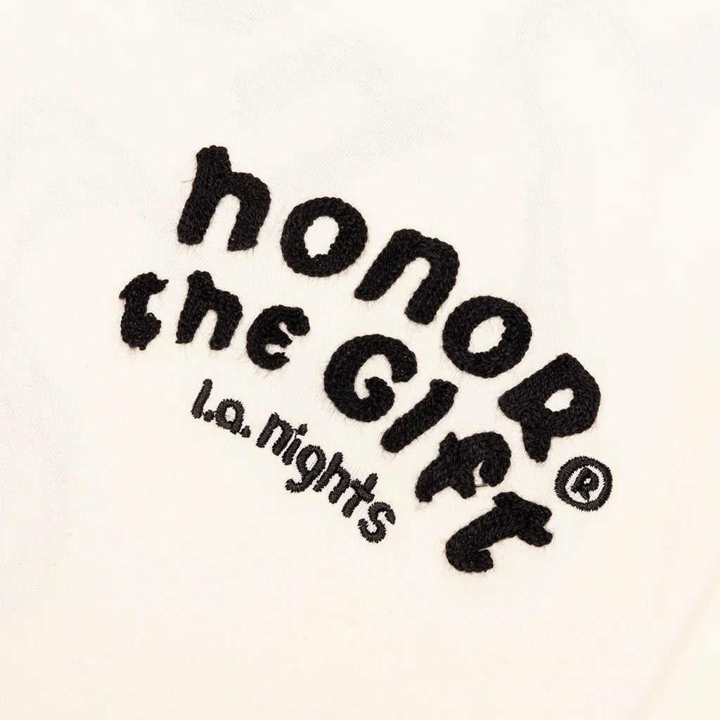 LA Nights T Shirt Bone