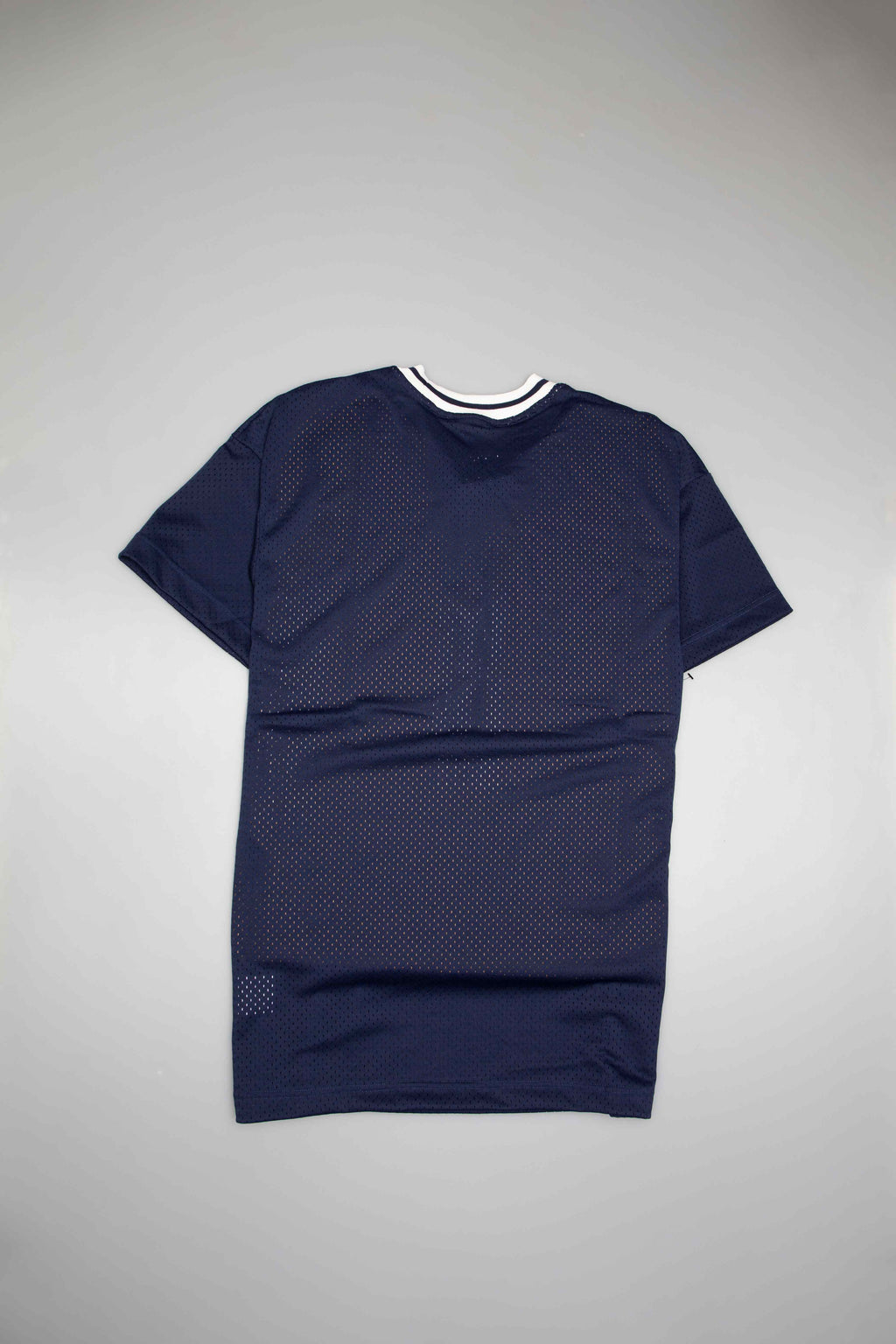 Sportswear Heritage Mesh Logo Short Sleeve Mens T Shirt Navy
