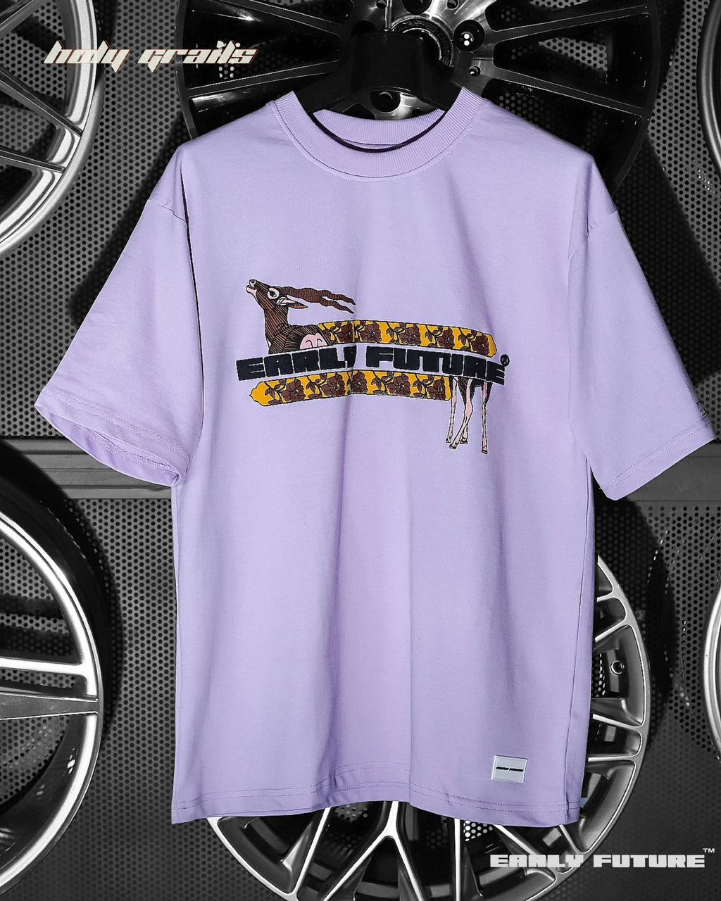 Wild And Majestic Cosmic Lilac Oversize Tee HG x Early Future