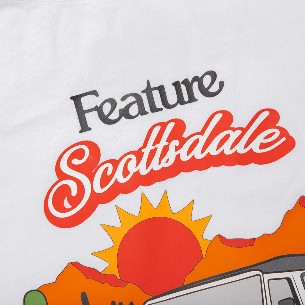Kids Scottrover S S Tee White