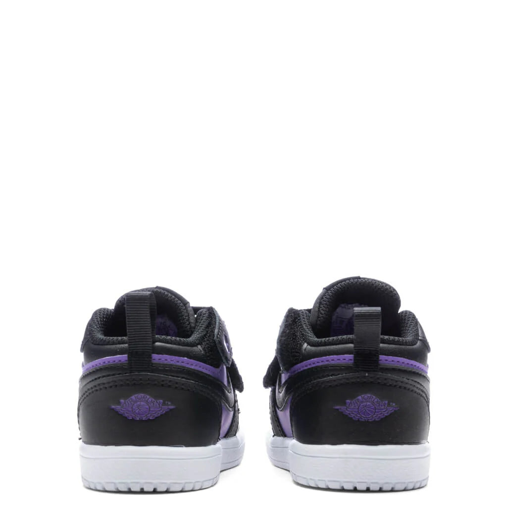 Jordan 1 Low Alt TD Purple Venom Black White
