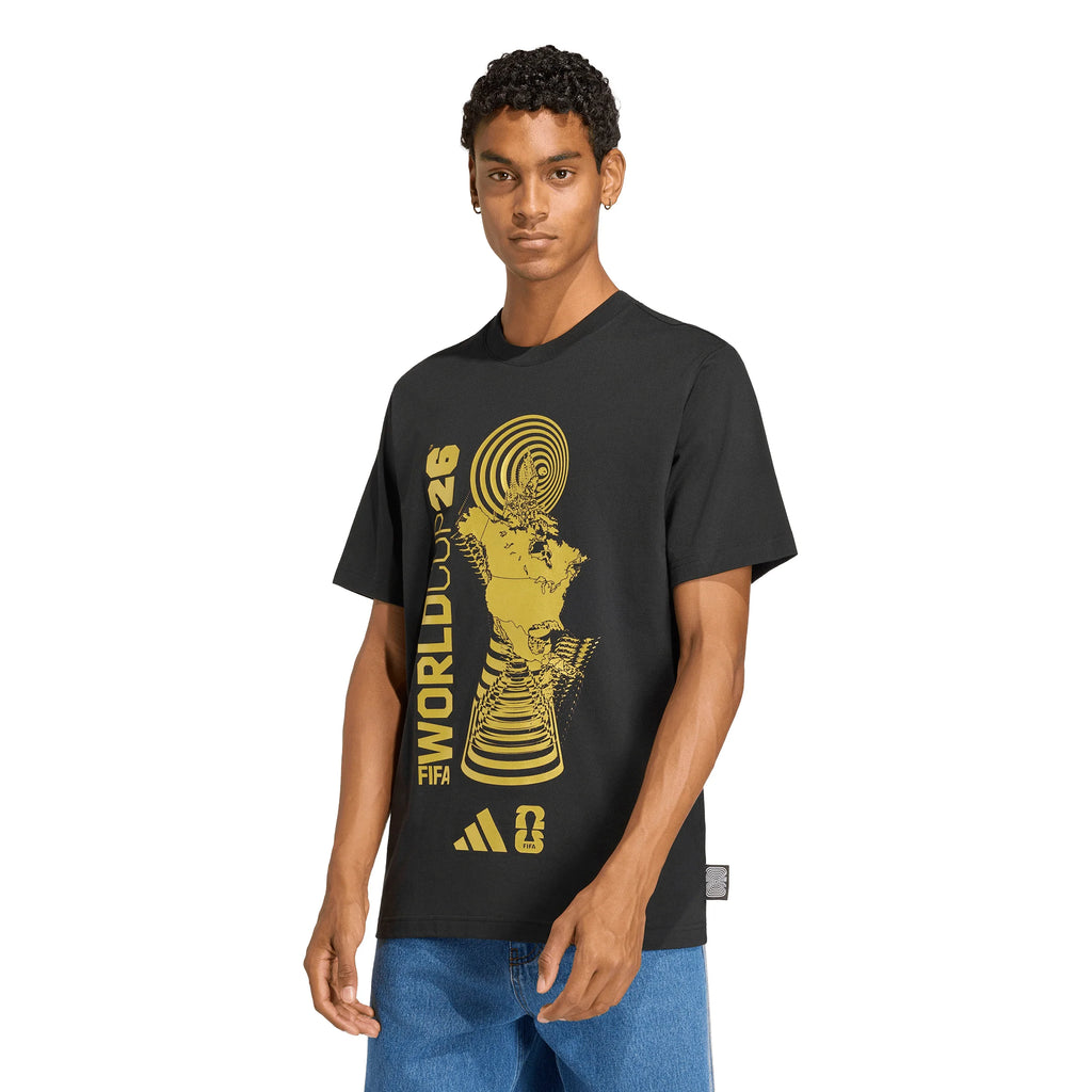 FIFA World Cup 26 World Cup Tour Mens Soccer T Shirt Black
