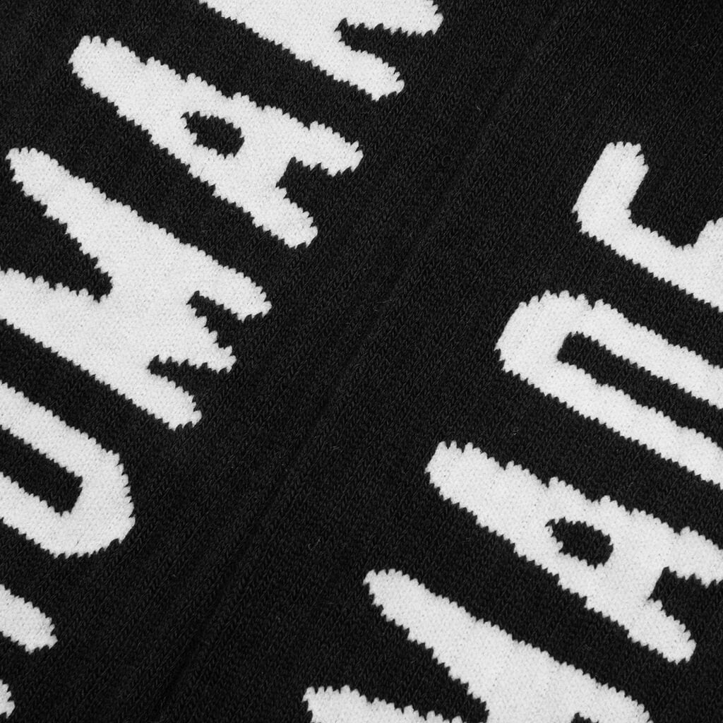 HM Logo Socks Black