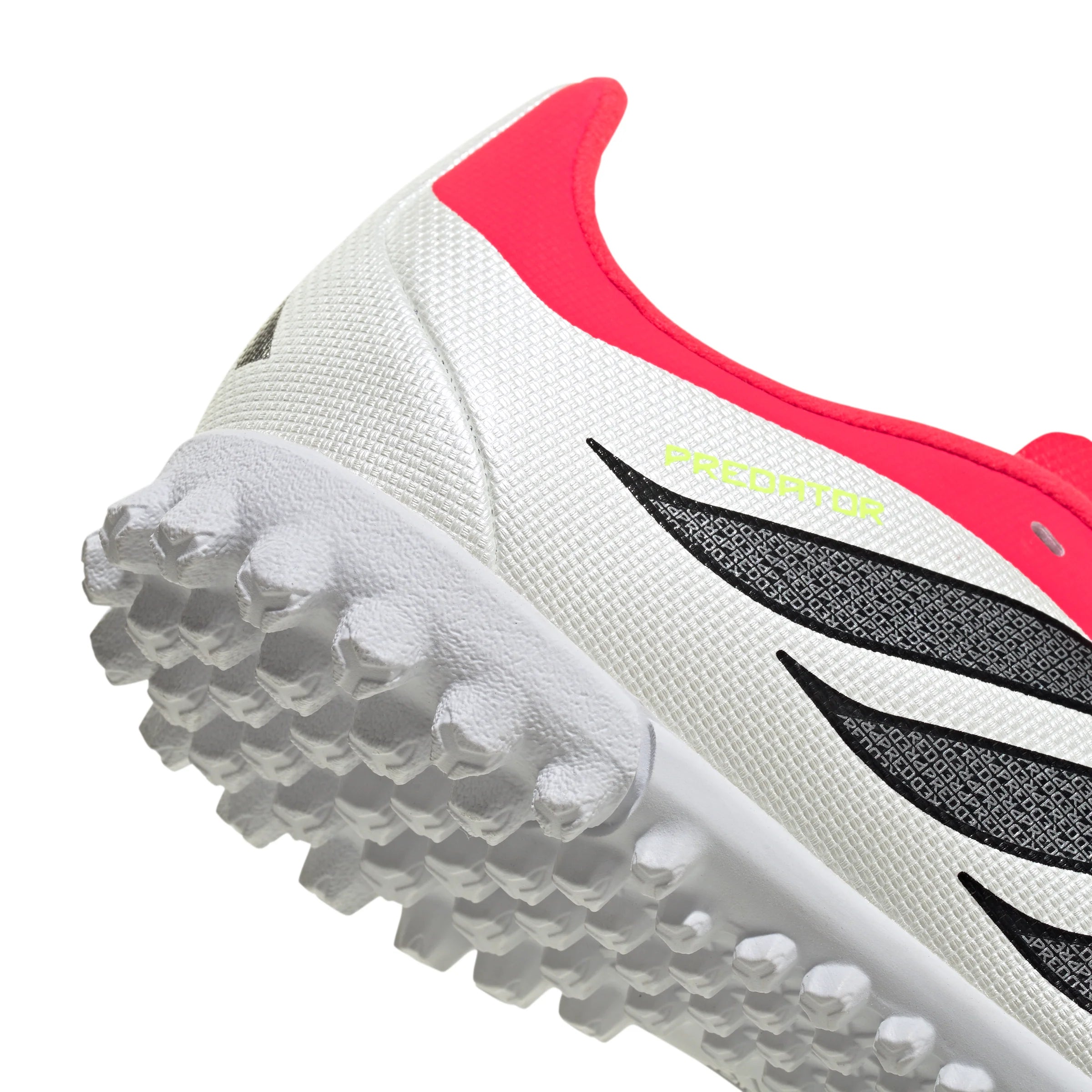 adidas Predator Club TF Turf Youth Soccer Cleats Red Black White