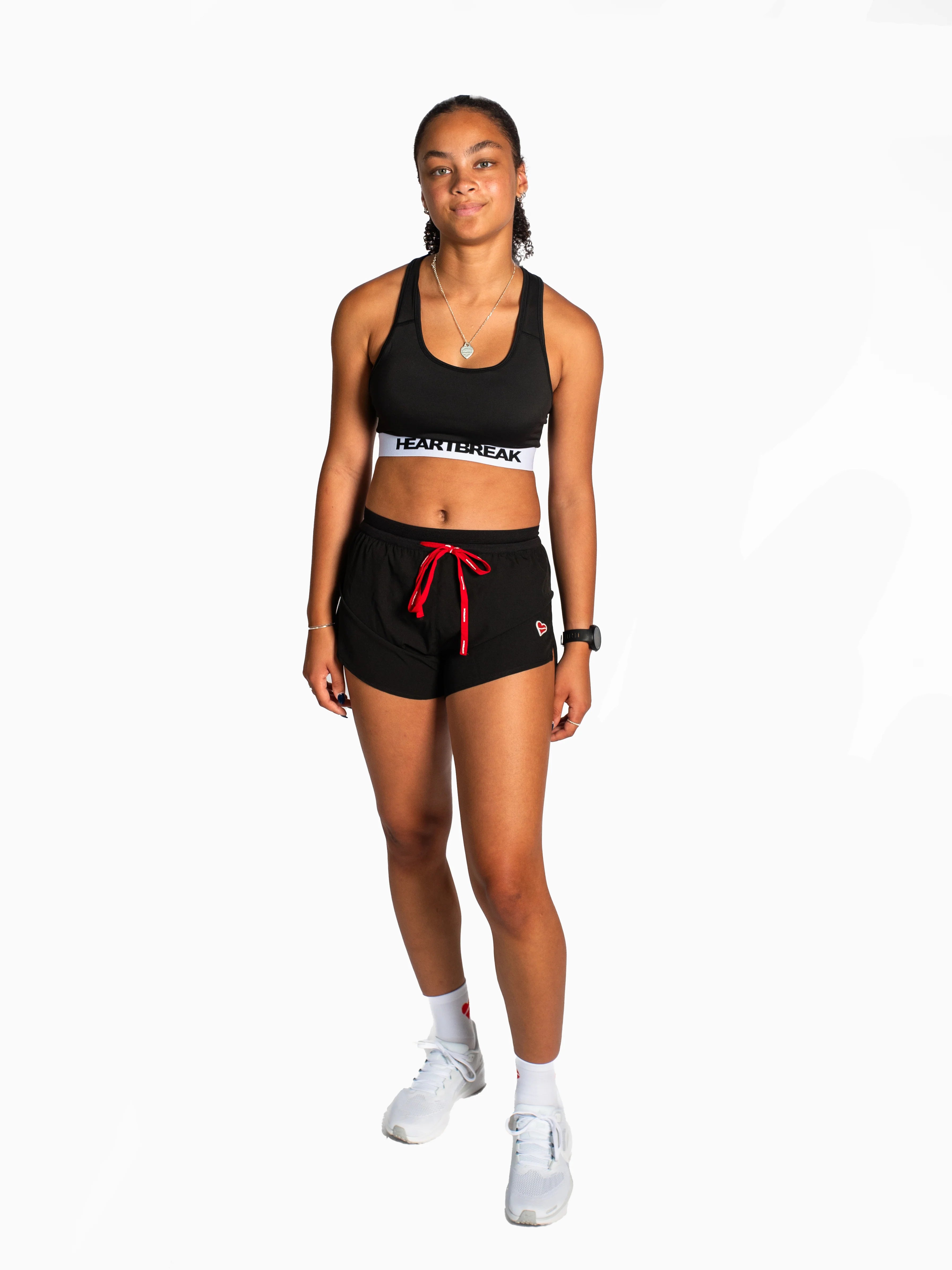 Heartbreak Womens Bear Cage 2 Split Shorts