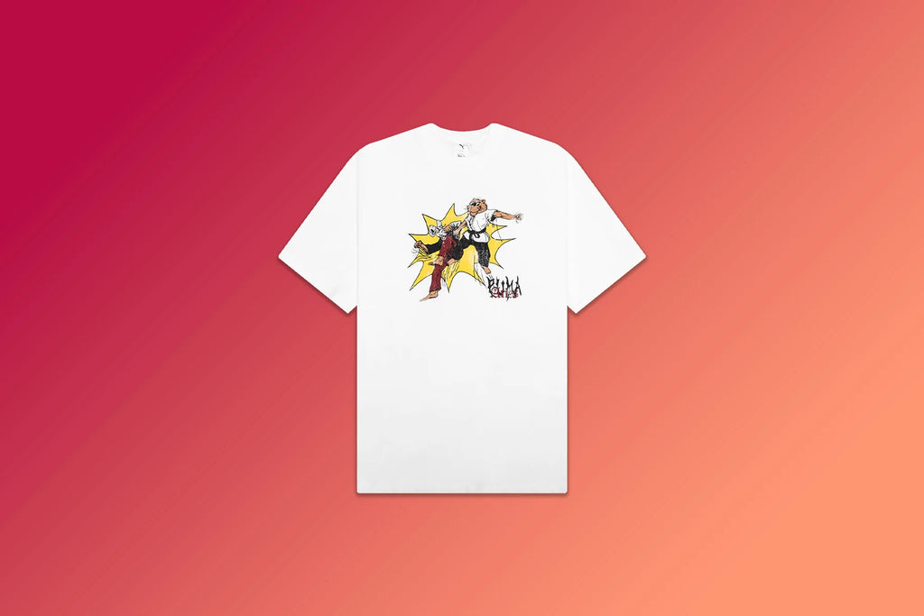 Puma x Aries Graphic Tee White