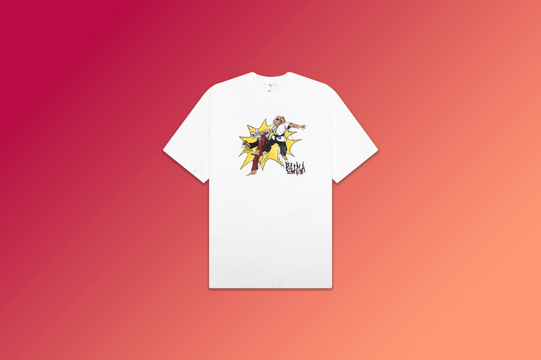 Puma x Aries Graphic Tee White
