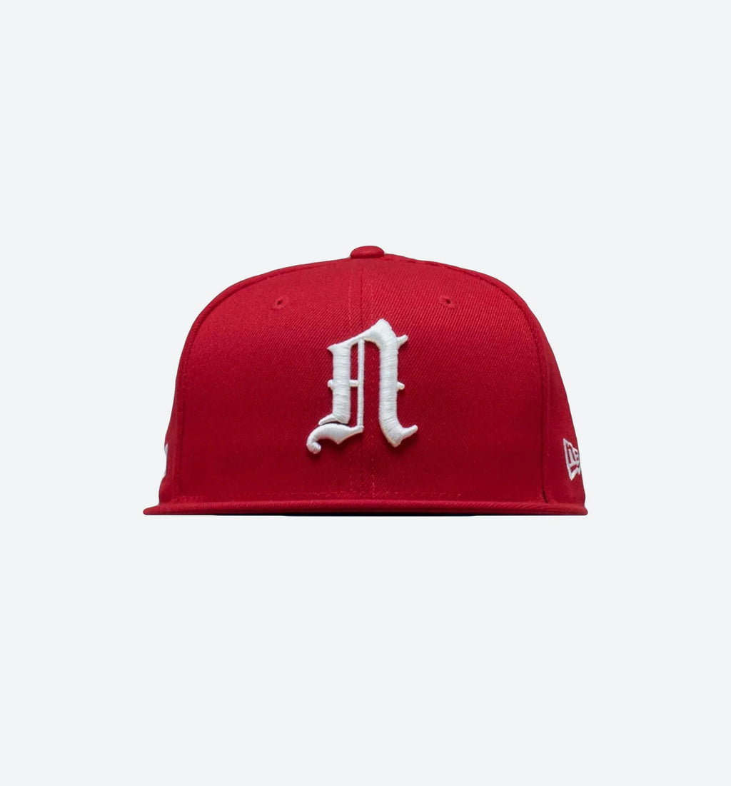 Nice Kicks X New Era Fitted Mens Hat Red White