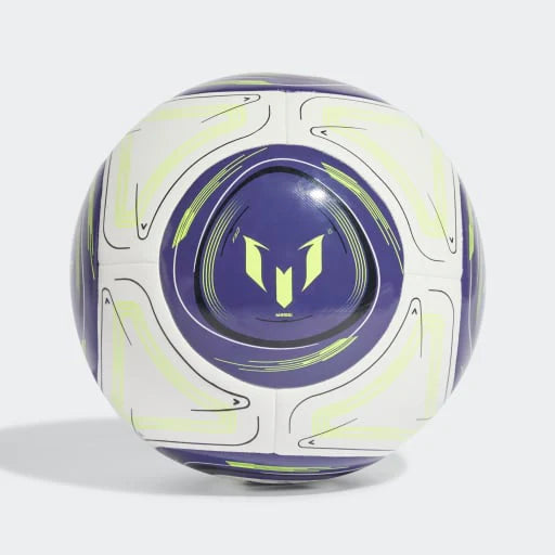 adidas Messi Training Ball White Blue Yellow