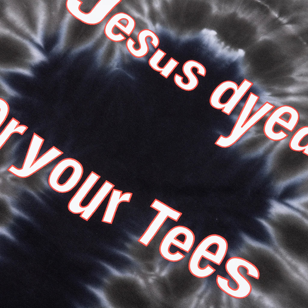 Dyed T Shirt Black Dye