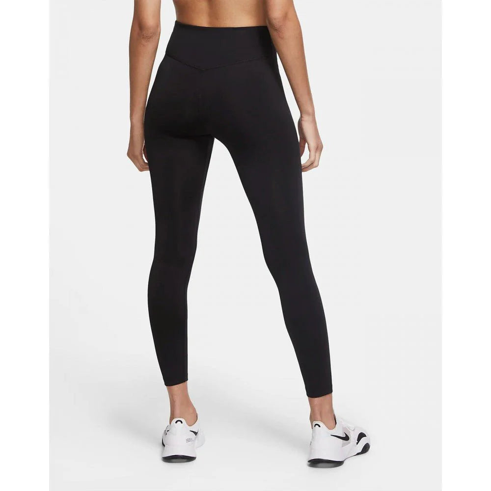 Nike One Graphic Tights Black Whi