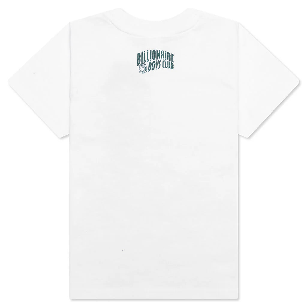 Kids BB Dust Helmet S S Tee White