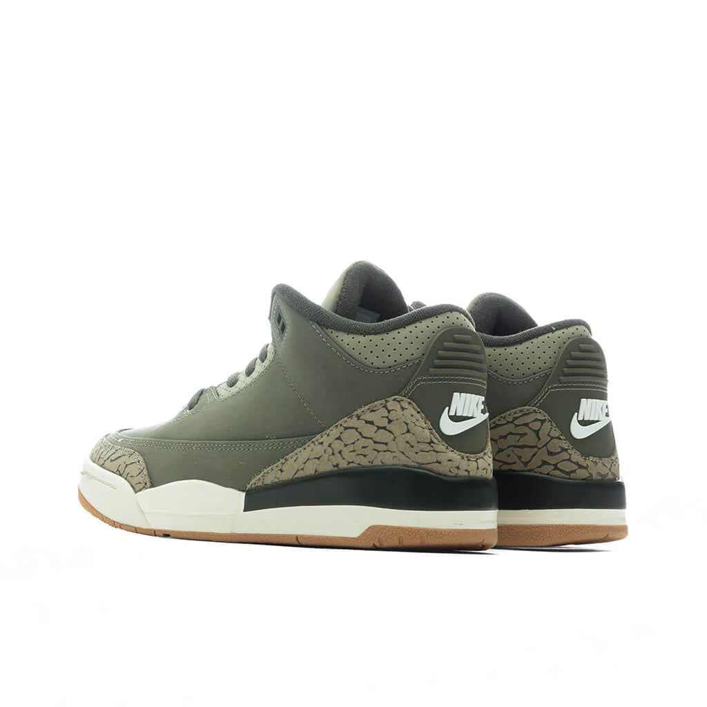 Air Jordan 3 Retro Family Affair PS Medium Olive Neutral Olive Sequoia
