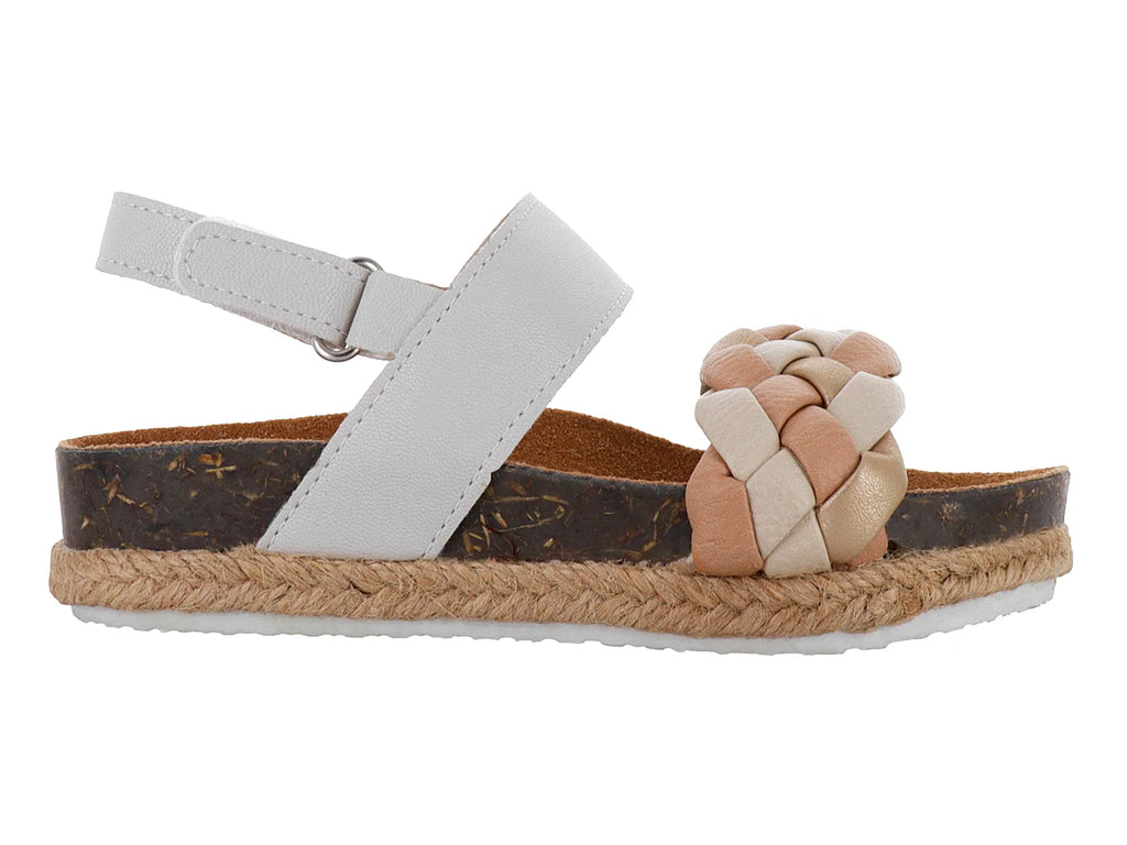 Sandalias Rilo Beige Combinado para Niña