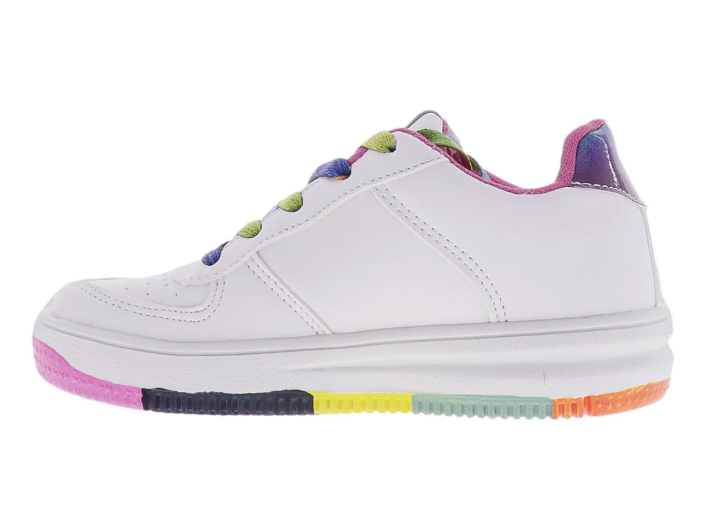 Tenis GOSH Blanco y Fucsia para Niña