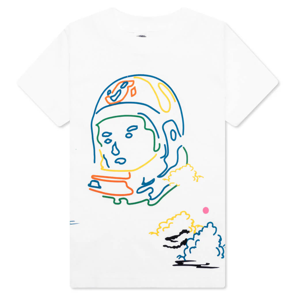 Kids BB Clouds S S Knit White