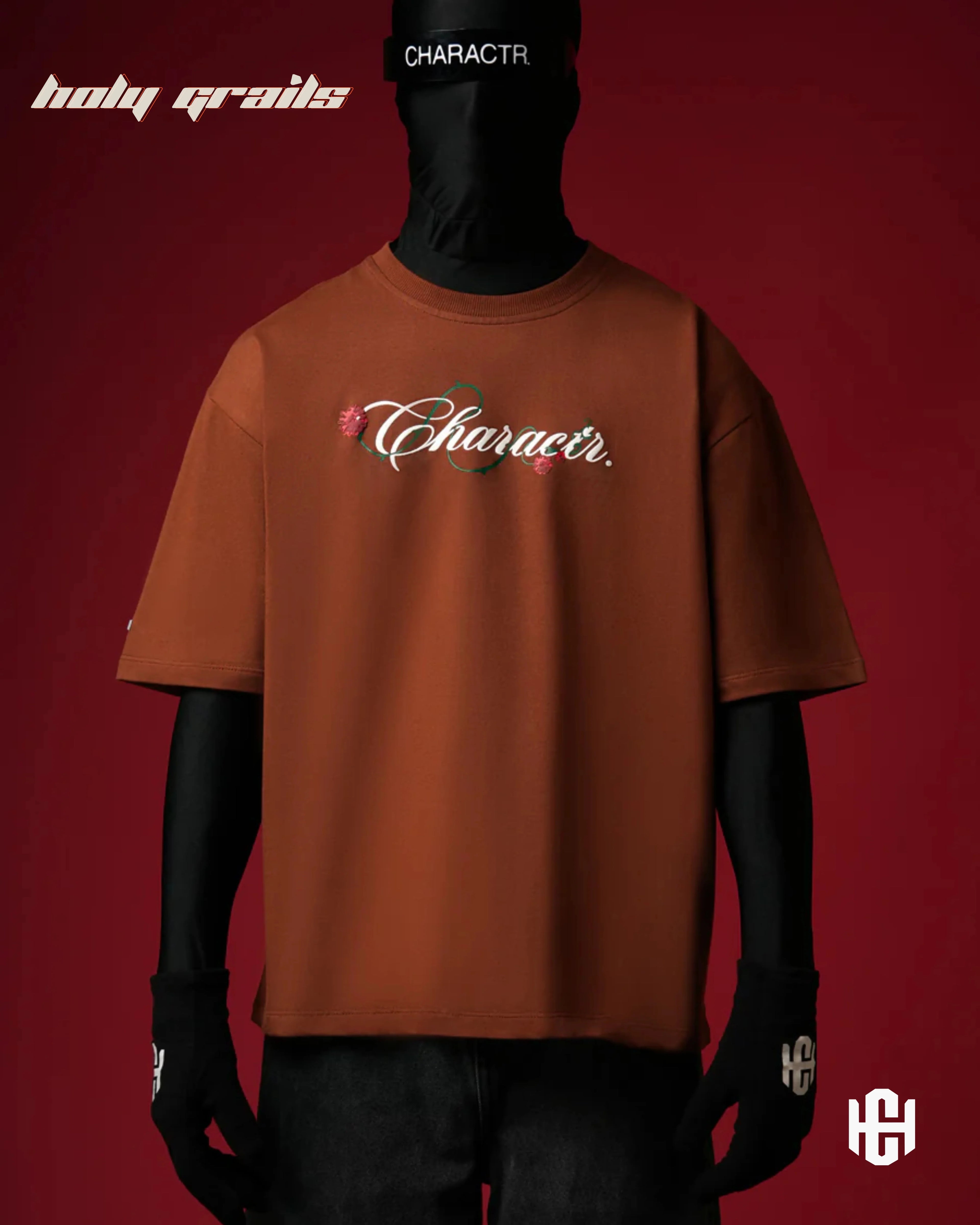 Bold Brown Graphic Tee HG x Charactr