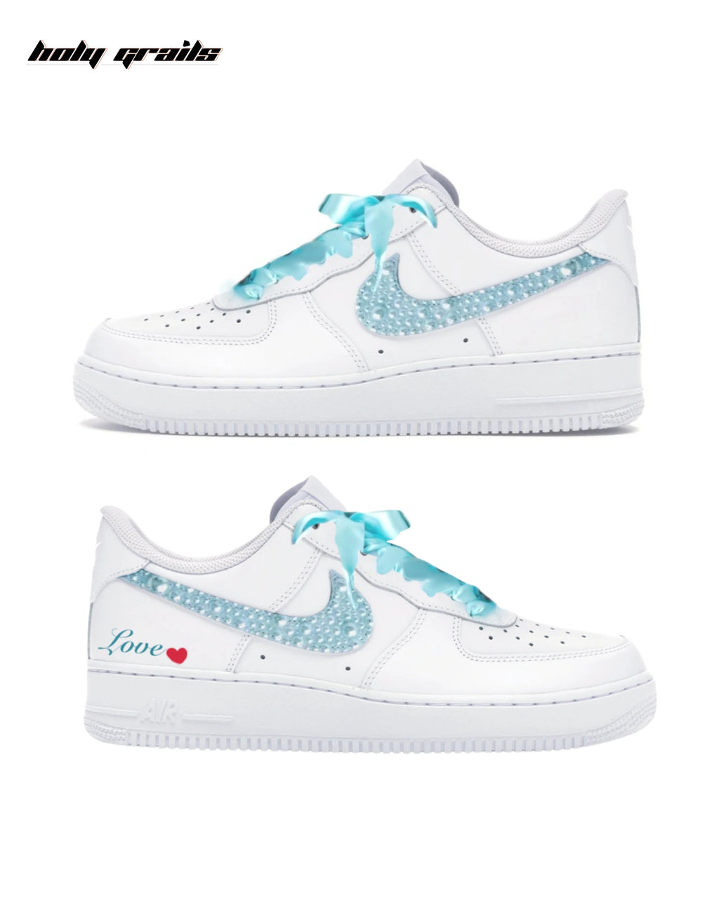 Air Force 1 x Something Blue Step
