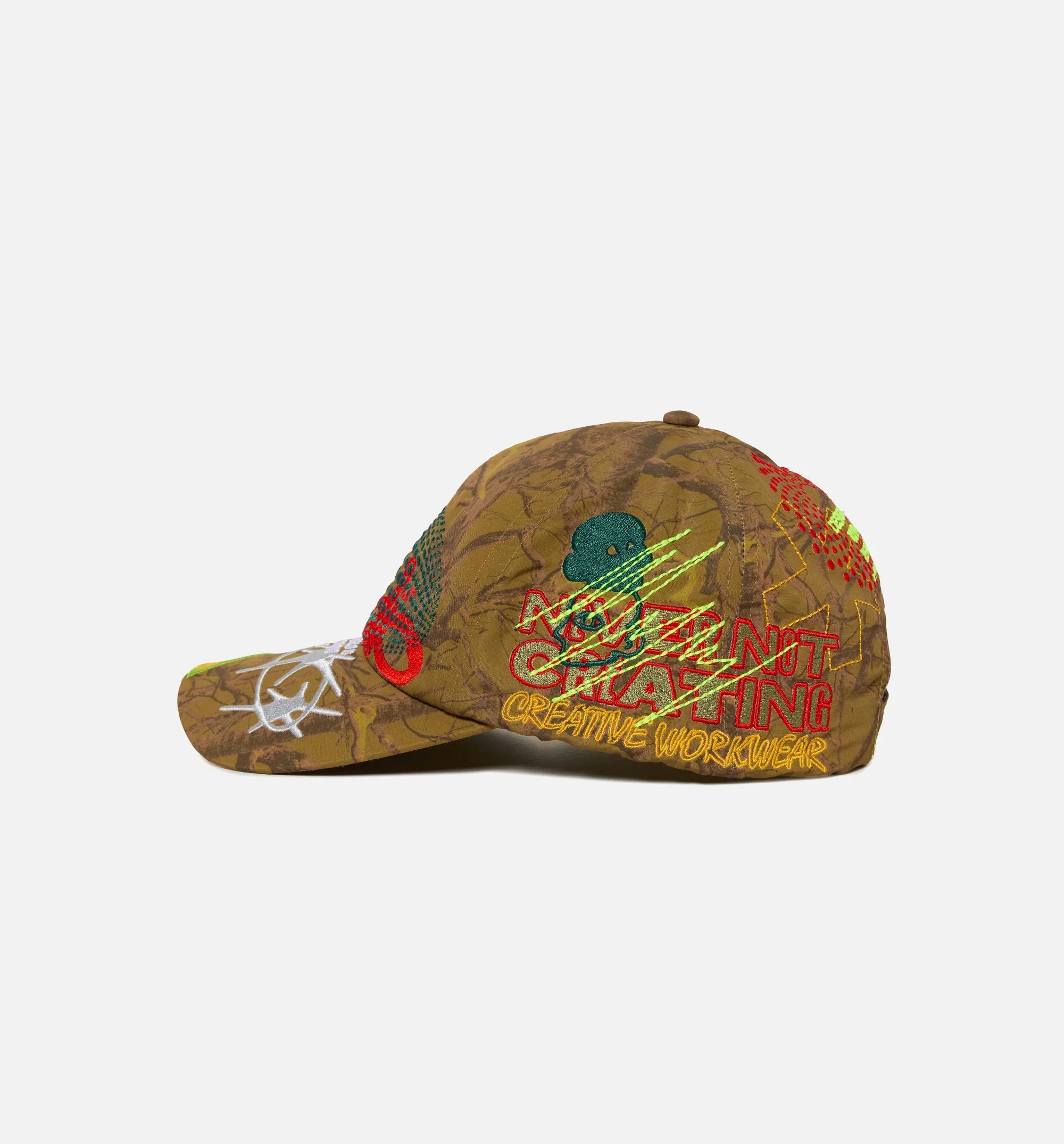 Studio Collage Adjustable Mens Hat Tree Camo Gold