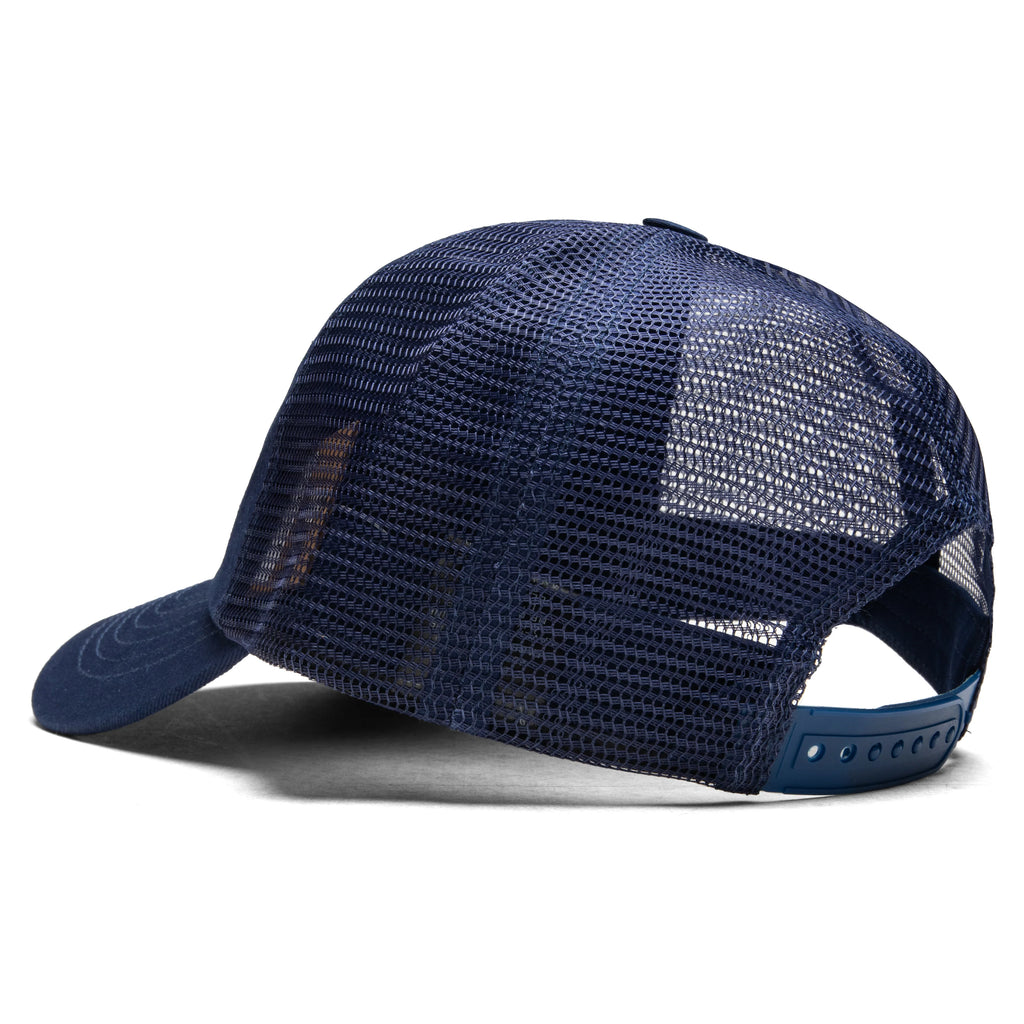 Low Profile Trucker Athletic Cap Light Navy
