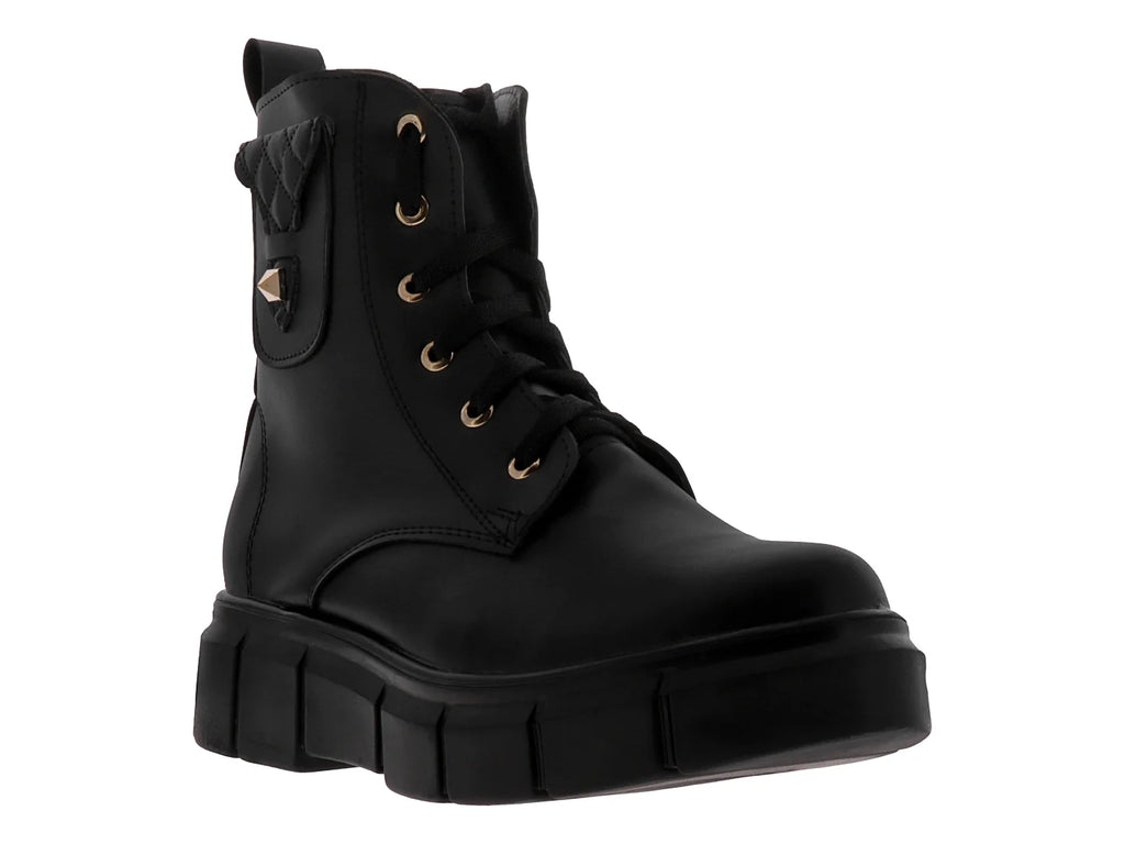 Botines Luna Rosa Diva Negro para Mujer