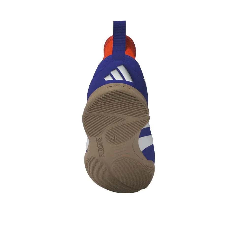 adidas Predator League IN Junior Indoor Soccer Shoes Lucid Blue White Solar Red