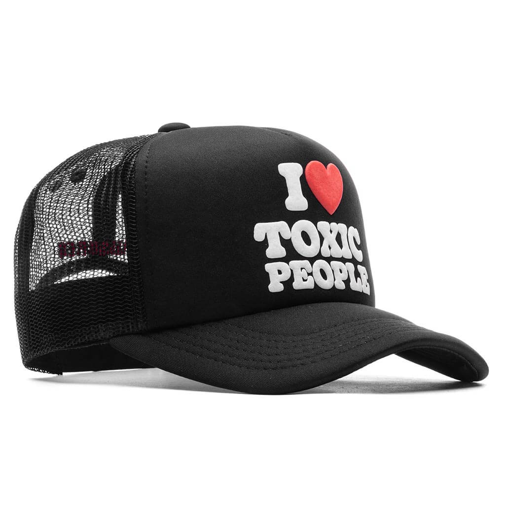 Toxic Trucker Cap Black