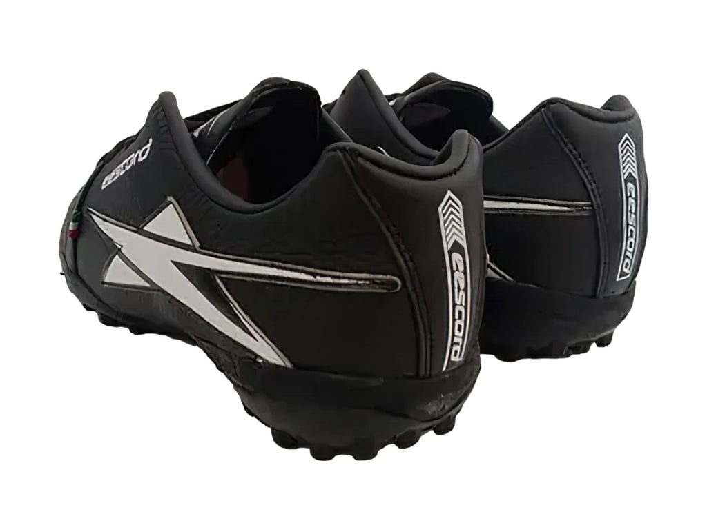 Tenis de Fútbol EESCORD Negro Blanco para Hombre