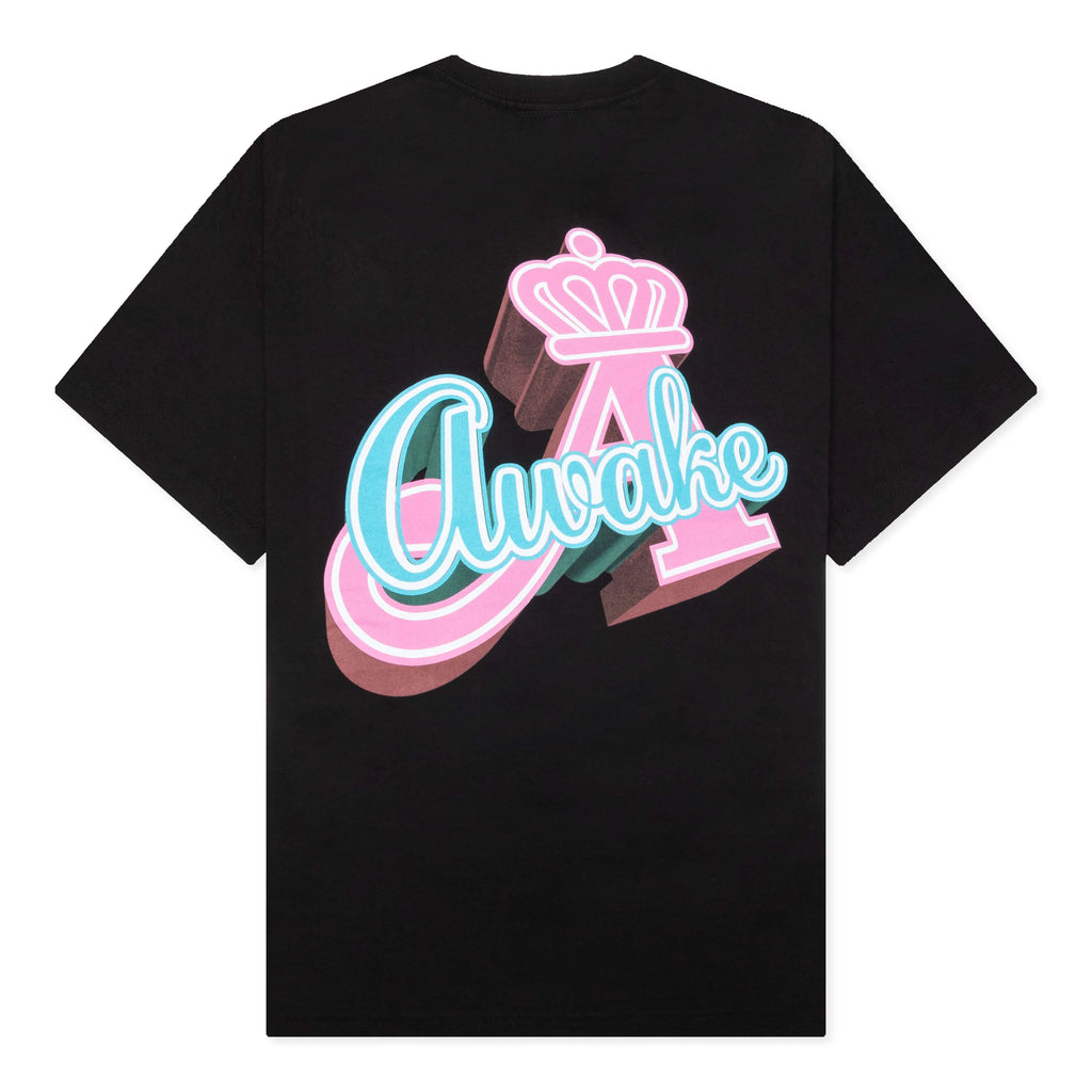 Crown A Tee Black