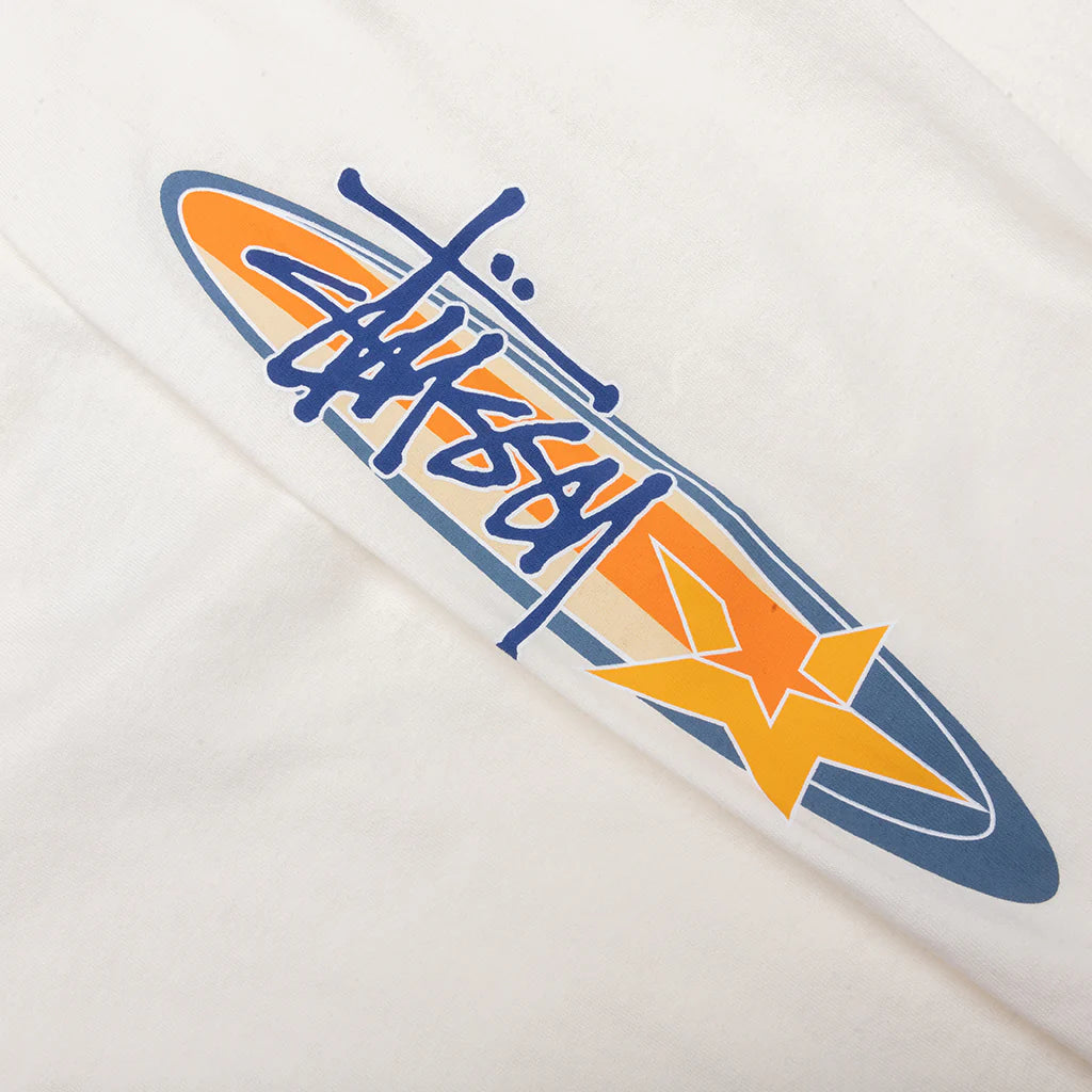 Two Star Pigment Dyed L S Tee Natural