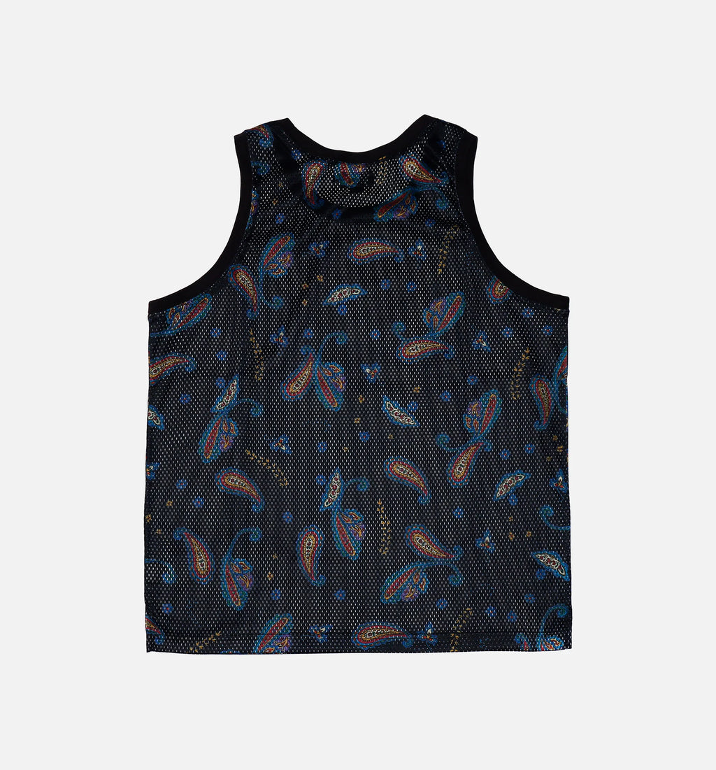 Stussy Paisley Mesh Tank Black