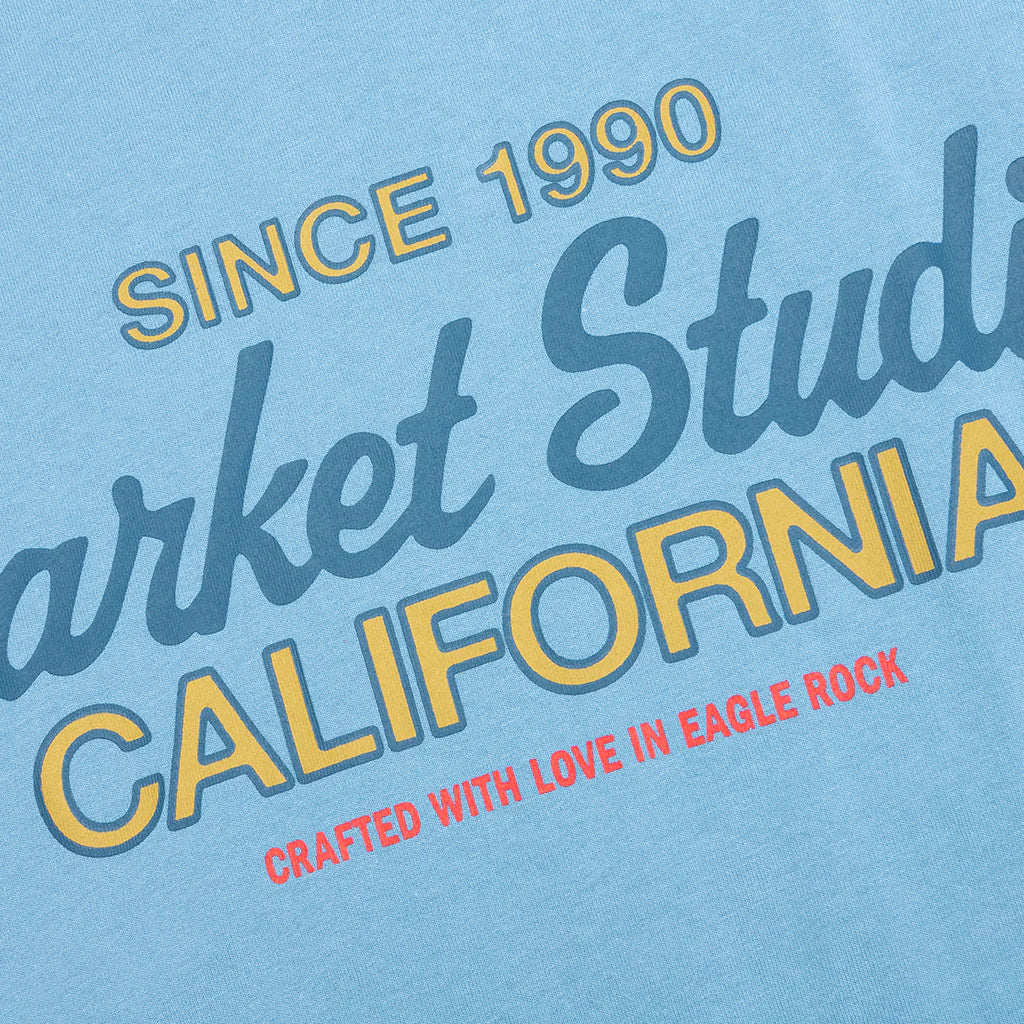 Pure Gold T Shirt Sky Blue